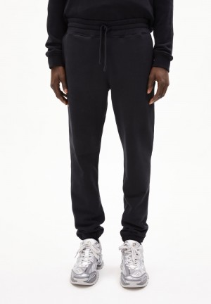 ARMEDANGELS AARDO COMFORT Sweat Pants made of Organic Cotton Mix Schwarz | 3976WVQXK