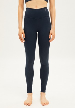 ARMEDANGELS AASANA LI Activewear Leggings made of Polyamide Mix (recycled) Indigo | 2867XWBHU