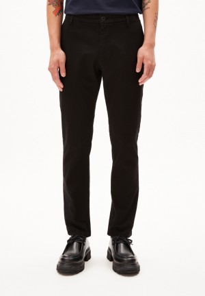 ARMEDANGELS AATHAN Chino Pants made of Organic Cotton Mix Schwarz | 8304AUYJO