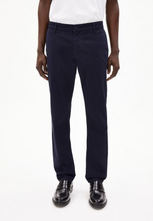 ARMEDANGELS AATHAN Chino Pants made of Organic Cotton Mix Night Sky | 0716WRFBJ