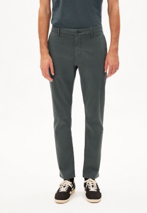 ARMEDANGELS AATHAN Chino Pants made of Organic Cotton Mix Space Steel | 6850JURZX