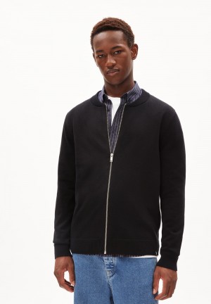 ARMEDANGELS AGAAMON Cardigan Regular Fit made of Organic Cotton Schwarz | 3785MQIPU