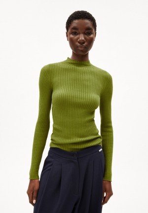 ARMEDANGELS ALAANIA Sweater Slim Fit made of Organic Cotton Dunkel | 2598PSKIJ