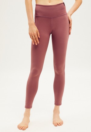 ARMEDANGELS AMBAA Activewear Leggings made of Polyamide Mix (recycled) Rosa | 2534OBKTF