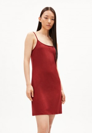 ARMEDANGELS DAARIMA Jersey Dress Slim Fit made of TENCEL™ Lyocell Mix Dunkel | 7210FWQUK