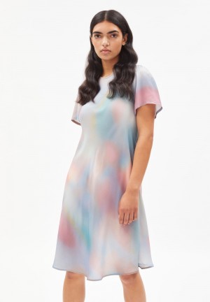 ARMEDANGELS DENISAA ATMOSPHERIC Woven Dress made of LENZING™ ECOVERO™ Peach Blossom | 1435TZXYU