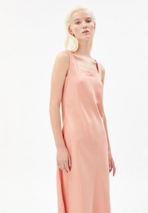 ARMEDANGELS ELIDIAA Woven Dress made of LENZING™ ECOVERO™ Viscose Peach Blossom | 0492CTZHS
