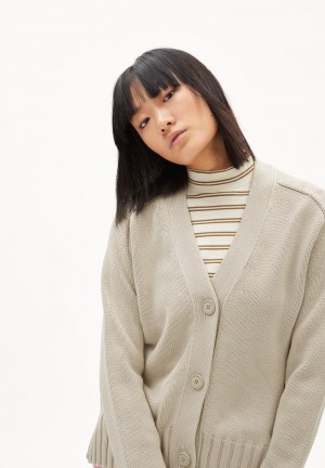 ARMEDANGELS ENKAAR COMPACT Cardigan Loose Fit made of Organic Cotton Hell | 2145MEFHZ