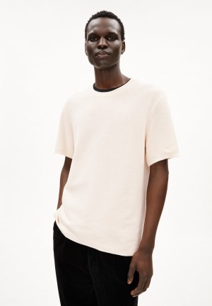 ARMEDANGELS ERWAAN T-Shirt Relaxed Fit made of Organic Cotton Oatmilk | 1065AEDKJ