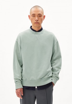 ARMEDANGELS ESAAD GMT DYE Sweatshirt Relaxed Fit made of Organic Cotton Morning Dew | 5468CLMVR