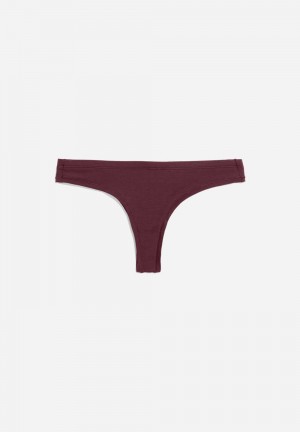 ARMEDANGELS FAARA String made of TENCEL™ Modal Mix Cranberry Juice | 5427NESGZ