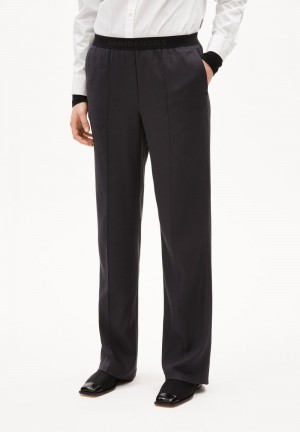 ARMEDANGELS FENRAA Woven Pants made of LENZING™ ECOVERO™ Viscose Mix Dunkel | 0841KJASZ