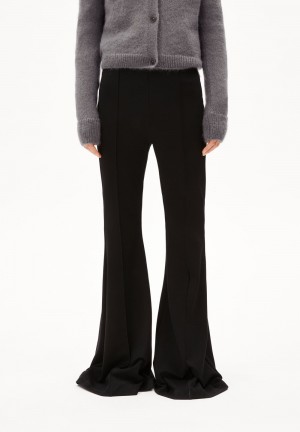 ARMEDANGELS FIARAA Jersey Pants made of LENZING™ ECOVERO™ Mix Schwarz | 9128AJSRH