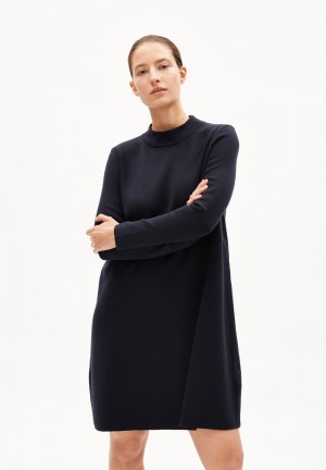 ARMEDANGELS FRIADAA Knit Dress Relaxed Fit made of Organic Cotton Night Sky | 8305FIBNW