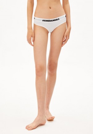 ARMEDANGELS FRYAA String made of Organic Cotton Mix Blanc | 1856KAIYS