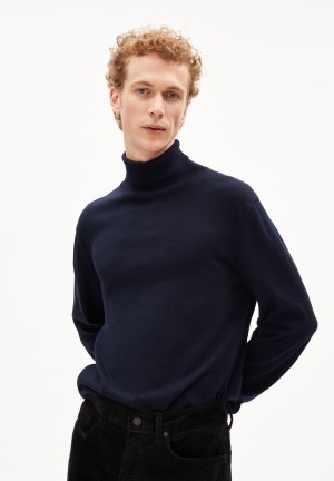 ARMEDANGELS GAARDO Sweater Regular Fit made of Organic Cotton Night Sky | 6785TEAIW