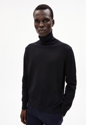 ARMEDANGELS GAARDO Sweater Regular Fit made of Organic Cotton Schwarz | 7108XPGSI