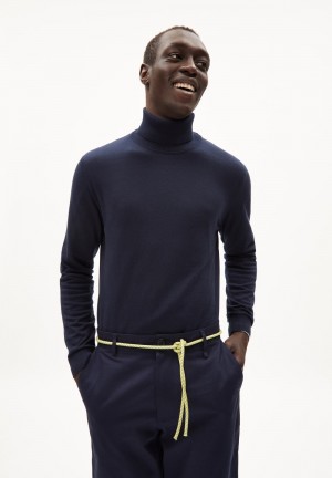 ARMEDANGELS GLAANUS Sweater Regular Fit made of Organic Cotton Night Sky | 3451YWMOK