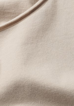 ARMEDANGELS JAAMES BRUSHED T-Shirt Regular Fit made of Organic Cotton Sand Stone | 1892ZLYGJ