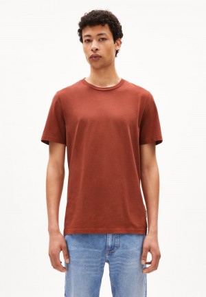 ARMEDANGELS JAAMES T-Shirt Regular Fit made of Organic Cotton Dunkel | 1082LZCPY