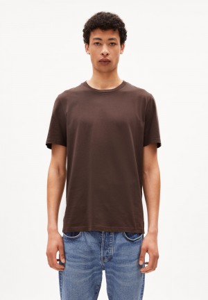 ARMEDANGELS JAAMES T-Shirt Regular Fit made of Organic Cotton Earth | 5286TAHGO