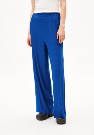 ARMEDANGELS JONVAALIE Woven Pants made of LENZING™ ECOVERO™ Viscose Blau | 1028MEIOF