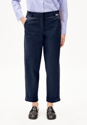 ARMEDANGELS KAADWI Chino Pants made of Organic Cotton Mix Night Sky | 5287SBOEQ