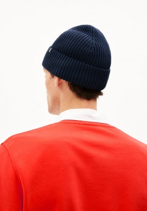ARMEDANGELS NILDAAO COTTON Beanie made of Organic Cotton Night Sky | 9265ZWISA