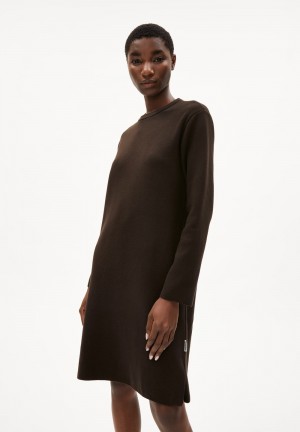 ARMEDANGELS ROSANNIAAS Knit Dress Relaxed Fit made of Organic Cotton Kaffee | 9648PXLBY