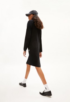 ARMEDANGELS ROSANNIAAS Knit Dress Relaxed Fit made of Organic Cotton Schwarz | 4312OZTVS