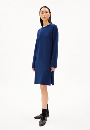ARMEDANGELS ROSANNIAAS Knit Dress Relaxed Fit made of Organic Cotton Indigo | 0763SGOYD