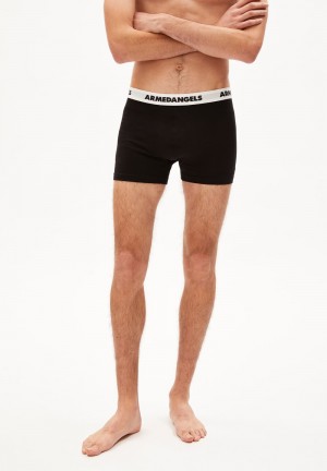 ARMEDANGELS RYAANO Boxer made of Organic Cotton Mix Schwarz | 2953QHDPF