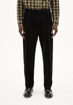 ARMEDANGELS SAALEMO Woven Pants made of Organic Cotton Mix Schwarz | 9851YTRLC