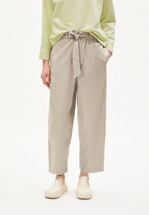 ARMEDANGELS SAAMERA Woven Pants Relaxed Fit made of TENCEL™ Lyocell Hell | 3576MKNJD