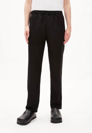 ARMEDANGELS SKOGAA Pants made of TENCEL™ Lyocell Schwarz | 9321SBZAP
