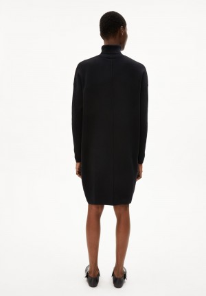 ARMEDANGELS STINIAA Knit Dress Loose Fit made of Organic Cotton Schwarz | 6283ONSHR