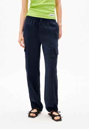 ARMEDANGELS TARAANEHAA Woven Pants made of TENCEL™ Modal Mix Night Sky | 0592IBSRK