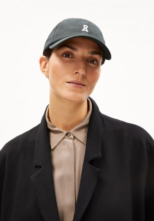 ARMEDANGELS YENAAS BOLD Cap made of Organic Cotton Space Steel | 7296KELZD