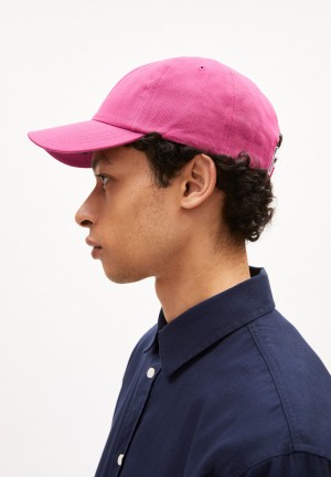 ARMEDANGELS YENAAS BOLD Cap made of Organic Cotton Crushed Berry | 7569ZLPTB