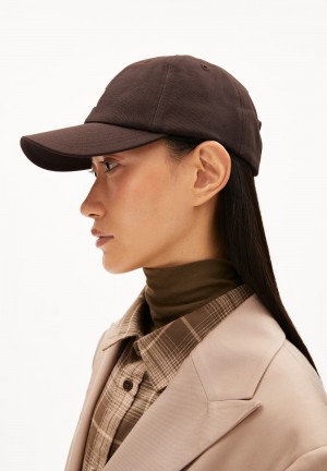 ARMEDANGELS YENAAS BOLD Cap made of Organic Cotton Earth | 8902NYFEO
