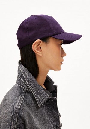 ARMEDANGELS YENAAS BOLD Cap made of Organic Cotton Blau | 3459ONUPW