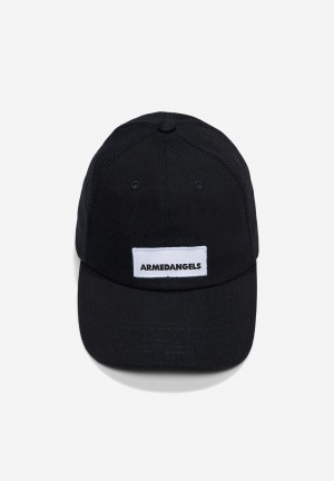 ARMEDANGELS YENAAS DENIM Cap made of Organic Cotton Mix Schwarz | 7248FTUHV